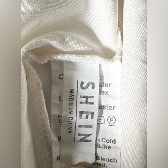 SHEIN Floral Blue and White Women's Skirt Size Small - Picture 13 of 14